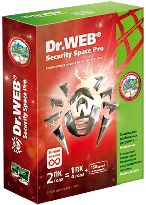 скачать dr. web security space